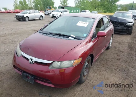 2008 Honda Civic Lx из США, поврежденный, VIN 1HGFA16518L073809